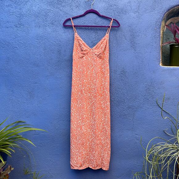 cotton on blush speckled slip dress - Picture 1 of 5